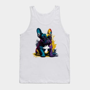 Frenchie Portrait Tank Top